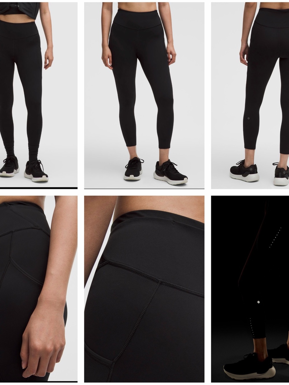 lululemon athletica Black High-Rise Leggings